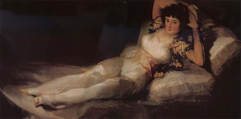 Francisco Goya Clothed Maja oil painting image
